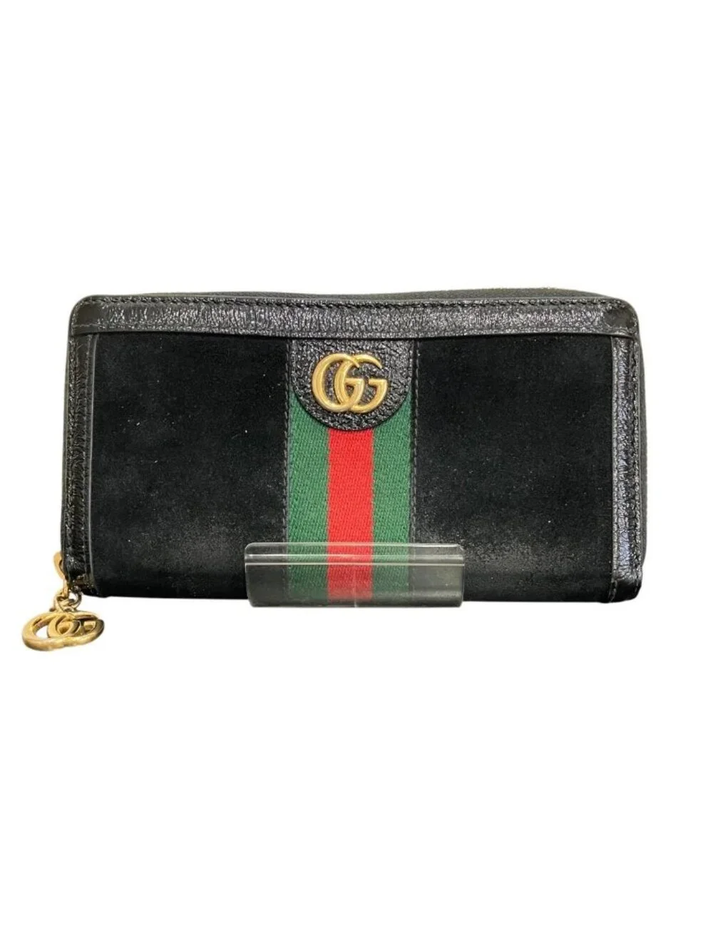 Gucci GG Zip Around Wallet Marmont Leather